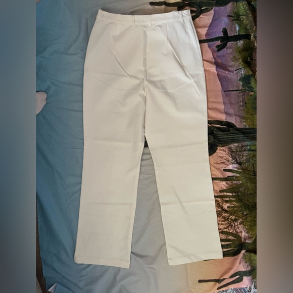 Vintage ST JOHN SPORT by Marie Gray White Woman’s Pants 🌵14 - Picture 5 of 10